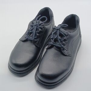Red Wing Men's Leather Oxford Work Shoe Soft Toe 8618 SZ 7E Black USA NEW